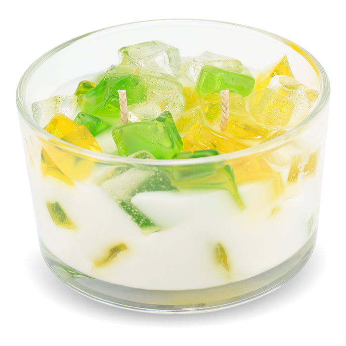 2-Wick Color Bowl Candle - CITRUS MELONMINT (3-PACK)