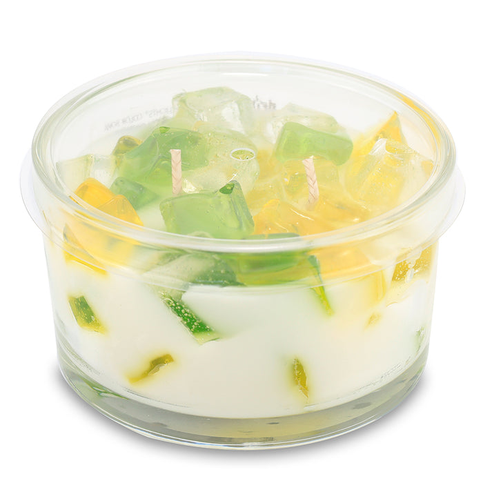2-Wick Color Bowl Candle - CITRUS MELONMINT (3-PACK)