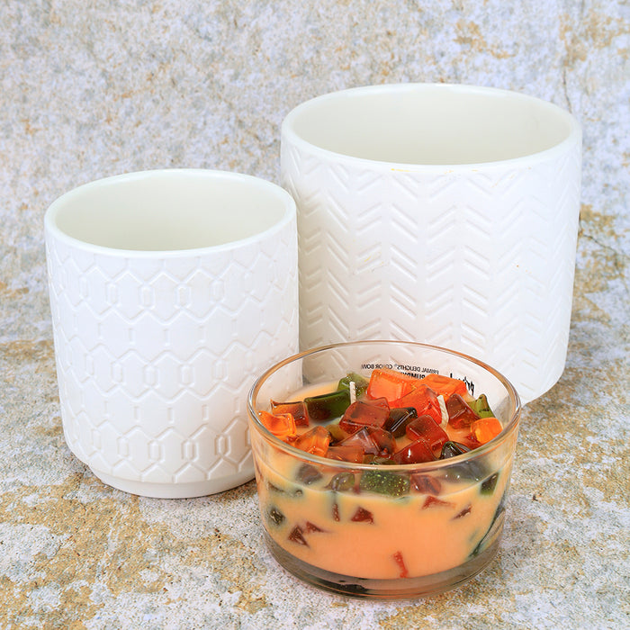 2-Wick Color Bowl Candle - PUMPKIN PATCH (3-PACK)