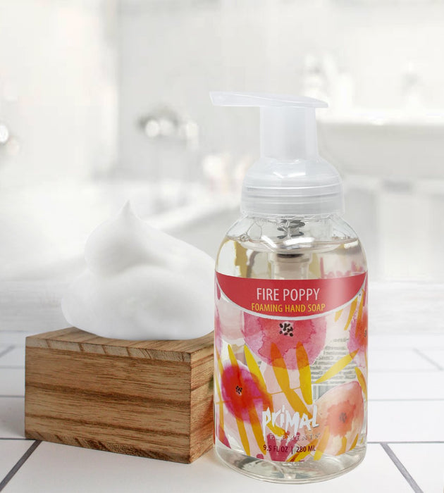 Foaming Hand Wash - FIRE POPPY (6-PACK)