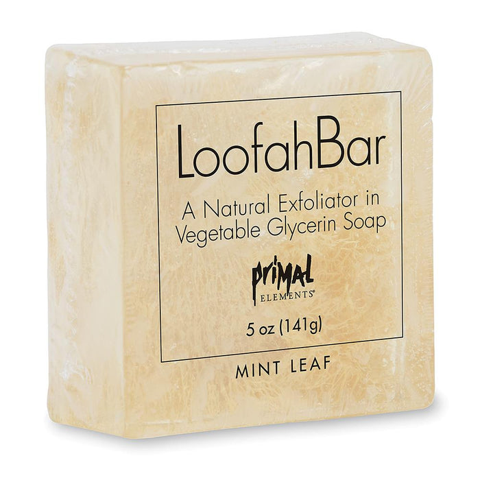 LoofahBar Soap 5.0 oz. - MINT LEAF (6-PACK)