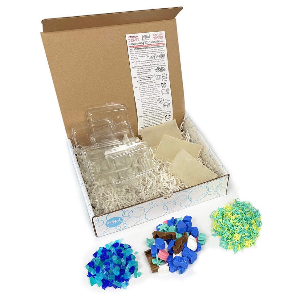 Soap Making Kit UNDER THE SEA (6PACK) — Primal Elements Wholesale